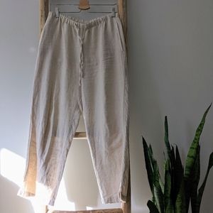 Orvis Performance Linen Relaxed Fit Wide Leg Pant